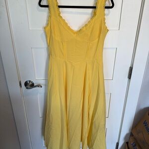 Amazon Yellow Midi Dress